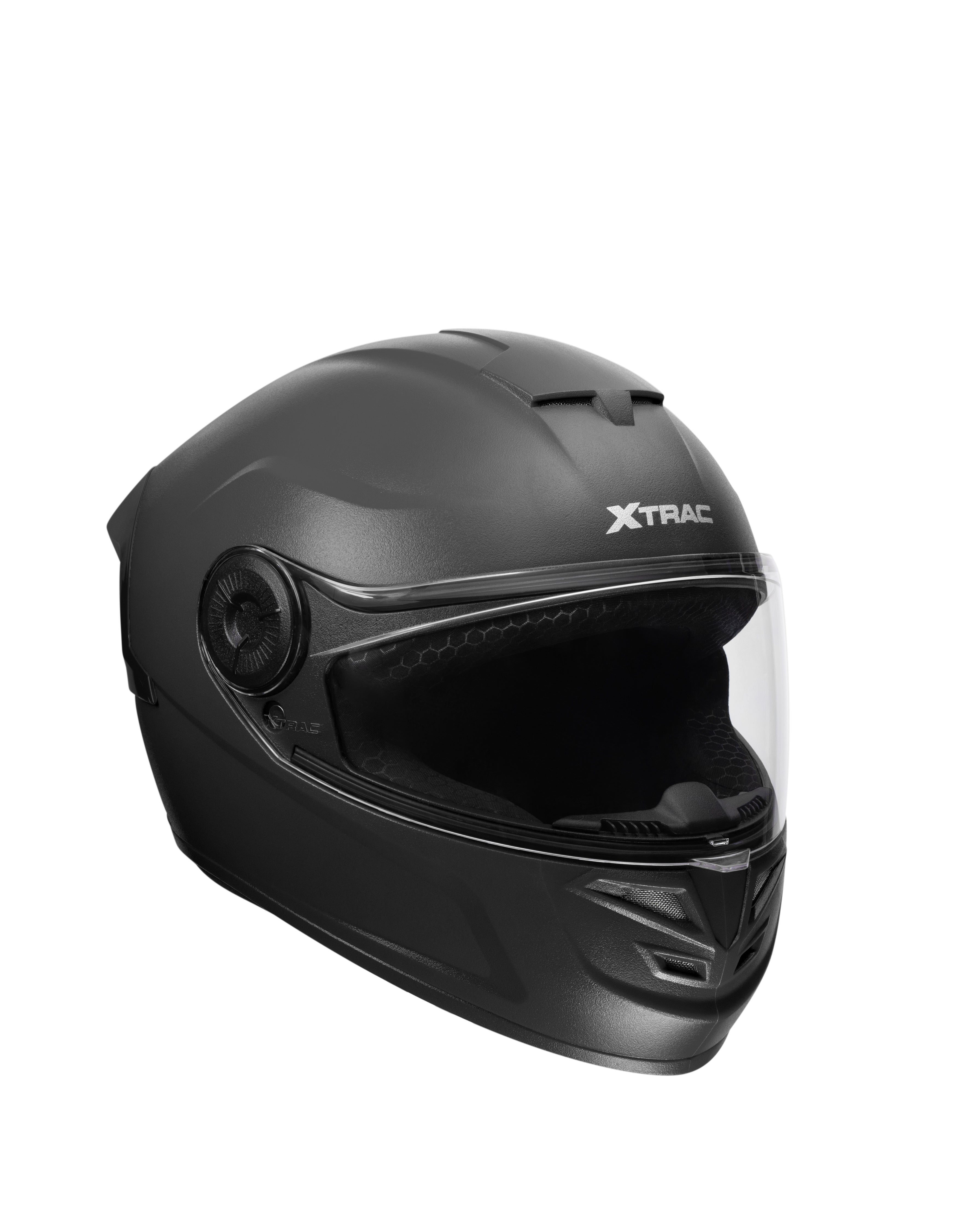 Xtrac ARC ISI Certified Full Face Bike Helmet for Men & Women – High-Impact ABS with Clear Visor